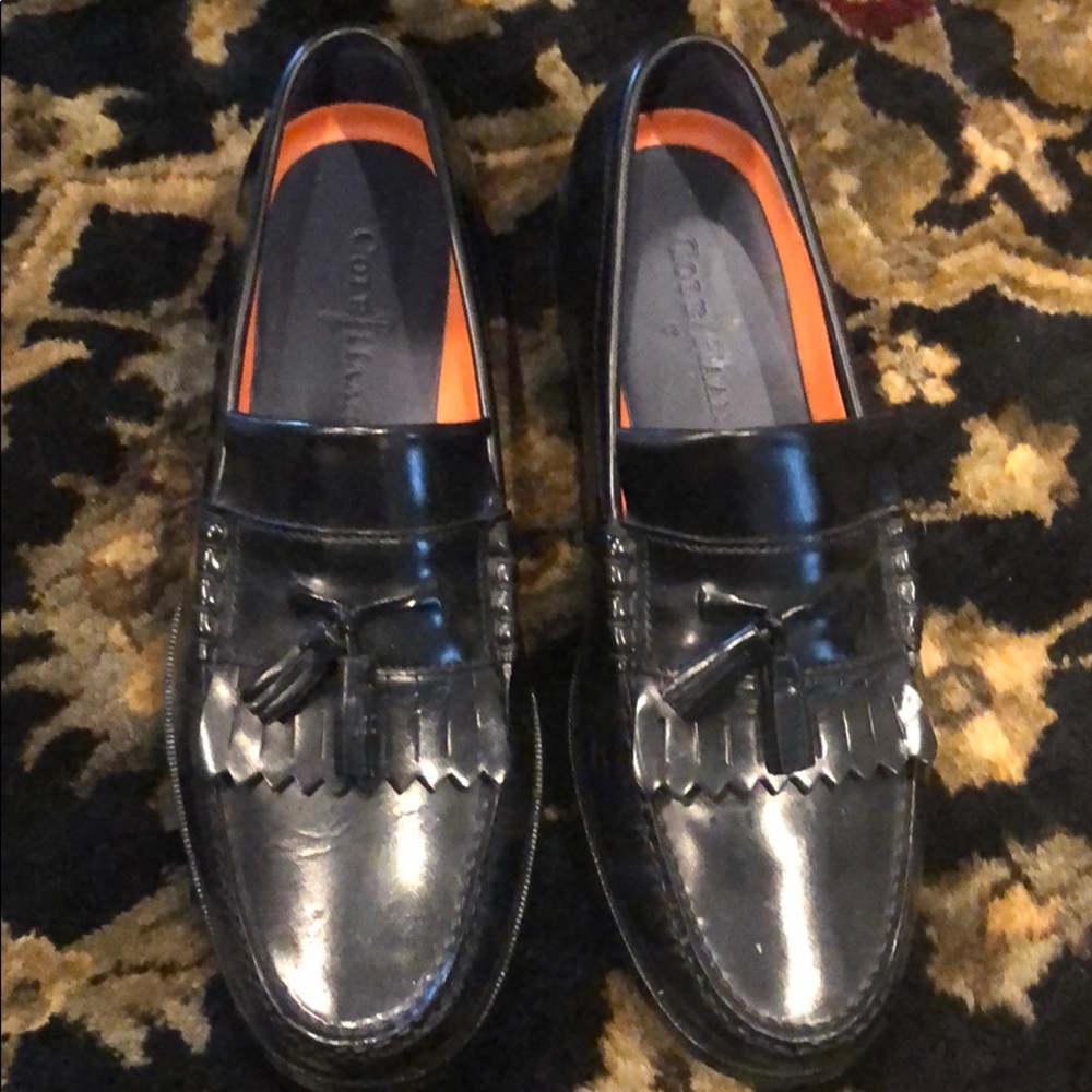 Lightly worn loafers